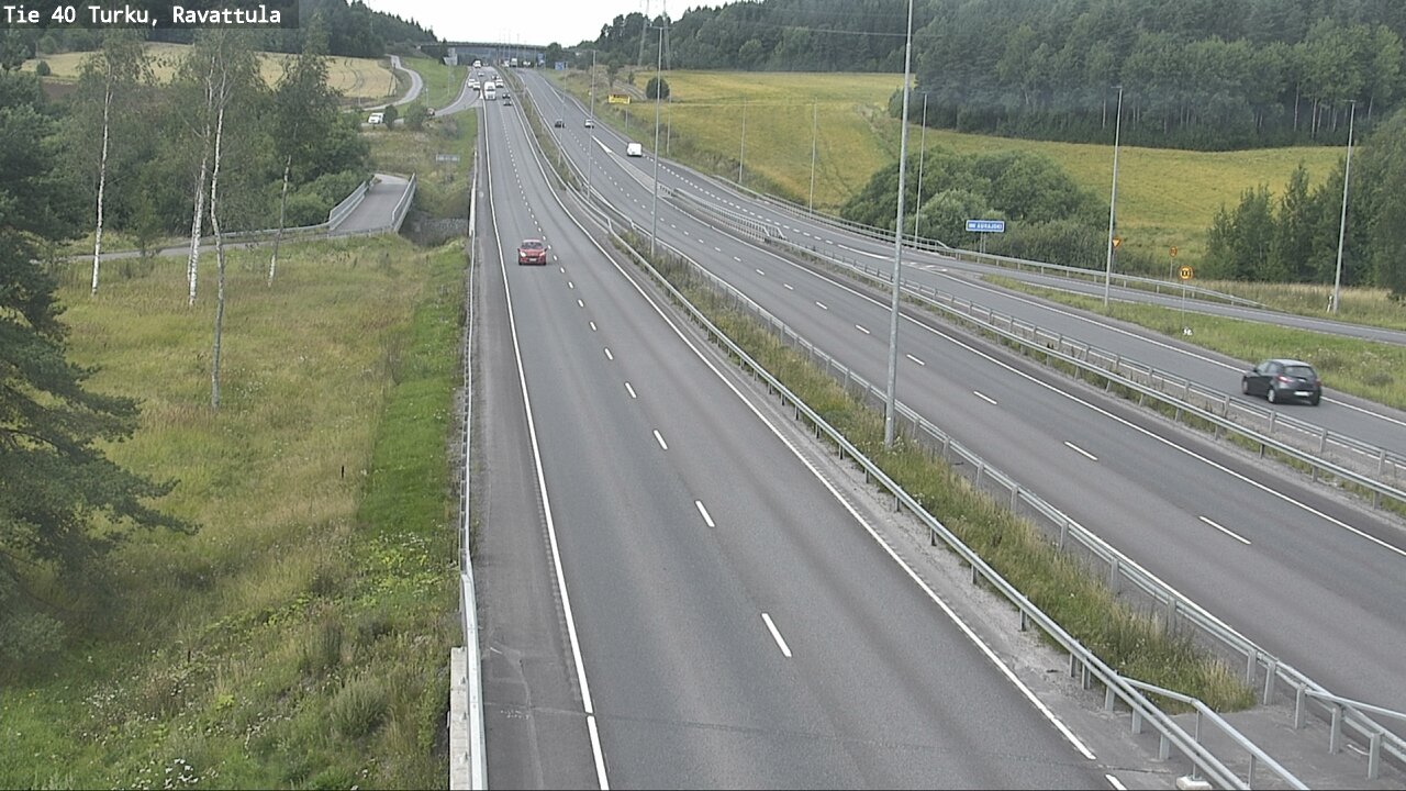 Weather Camera Image Road 40 Kaarina, Ravattula, Kaarina, Varsinais-Suomi