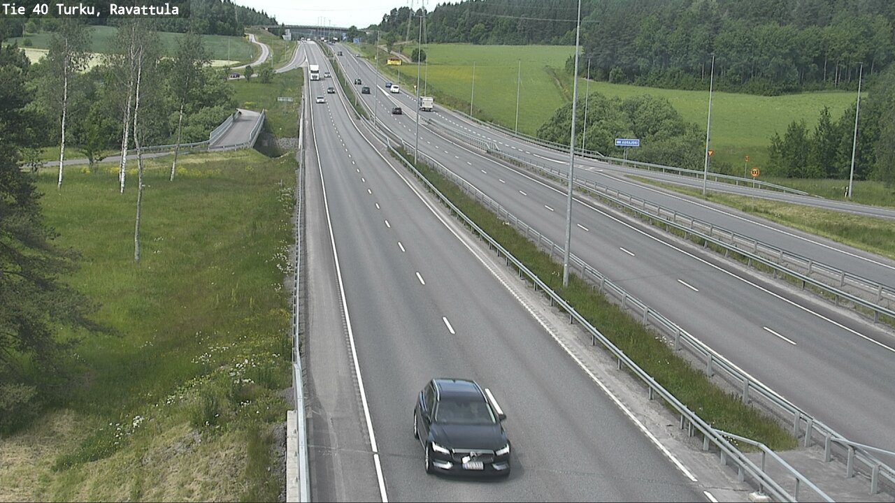 Weather Camera Image Road 40 Kaarina, Ravattula, Kaarina, Varsinais-Suomi