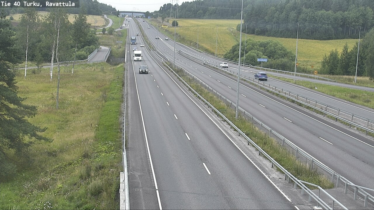 Weather Camera Image Road 40 Kaarina, Ravattula, Kaarina, Varsinais-Suomi