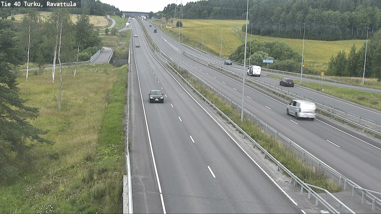 Weather Camera Image Road 40 Kaarina, Ravattula, Kaarina, Varsinais-Suomi