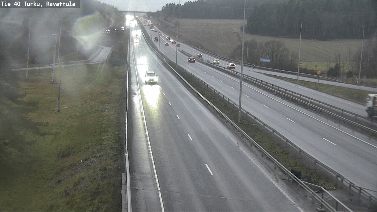 Weather Camera Image Väg 40 S:t Karins, Ravattula, Kaarina, Varsinais-Suomi