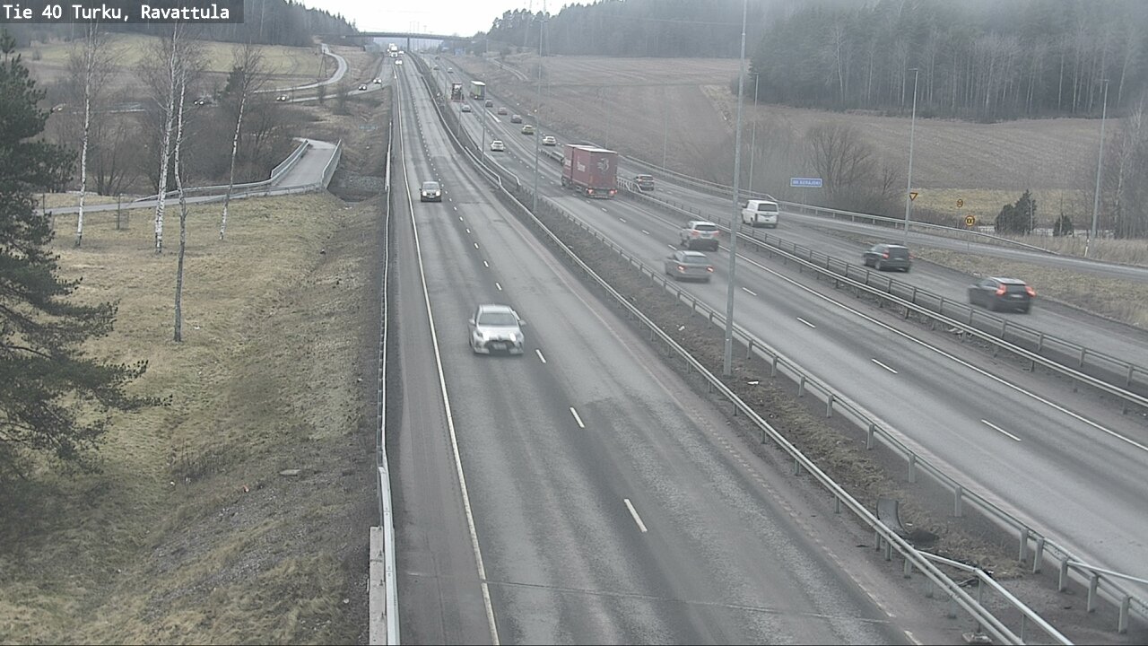 Weather Camera Image Road 40 Kaarina, Ravattula, Kaarina, Varsinais-Suomi
