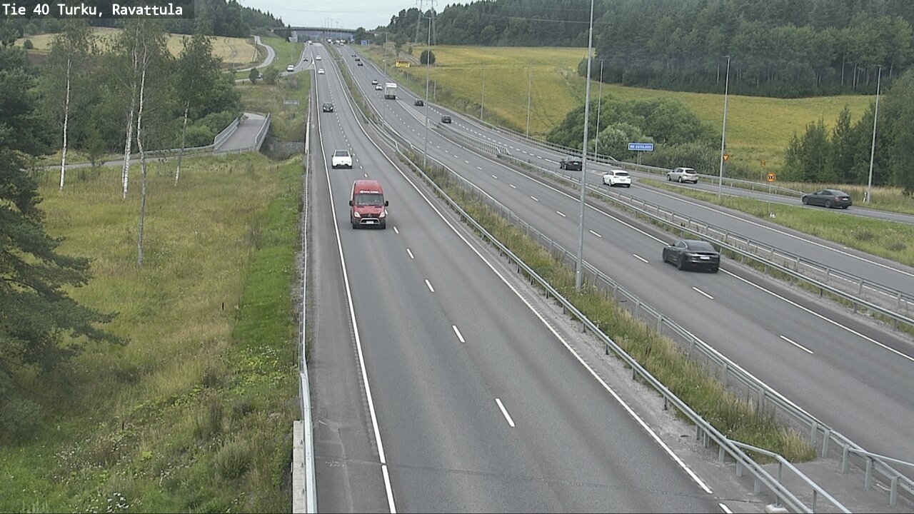 Weather Camera Image Road 40 Kaarina, Ravattula, Kaarina, Varsinais-Suomi