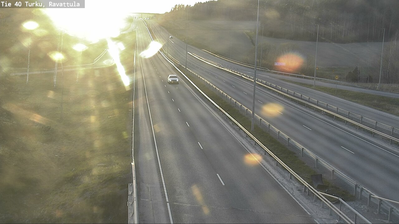 Weather Camera Image Road 40 Kaarina, Ravattula, Kaarina, Varsinais-Suomi