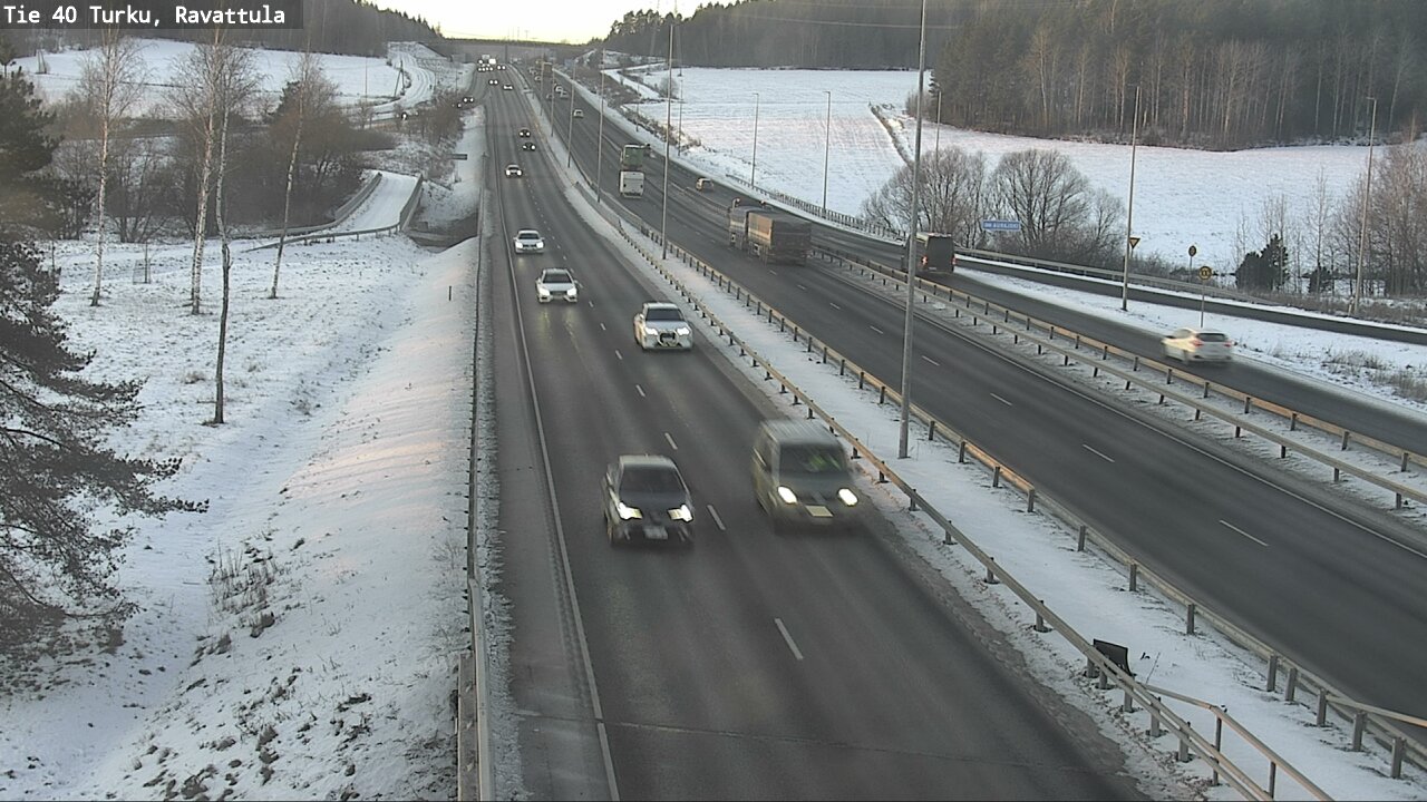 Weather Camera Image Road 40 Kaarina, Ravattula, Kaarina, Varsinais-Suomi