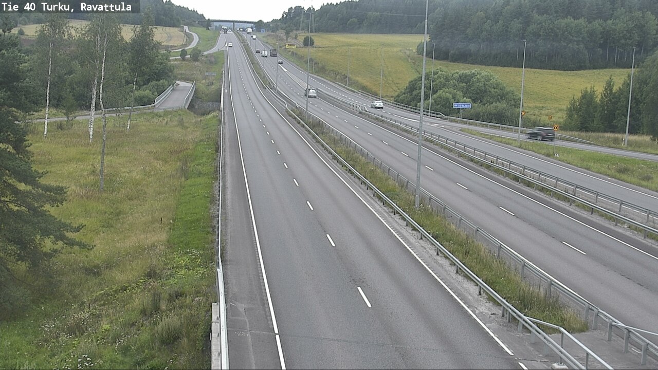 Weather Camera Image Road 40 Kaarina, Ravattula, Kaarina, Varsinais-Suomi