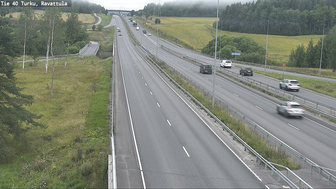 Weather Camera Image Road 40 Kaarina, Ravattula, Kaarina, Varsinais-Suomi