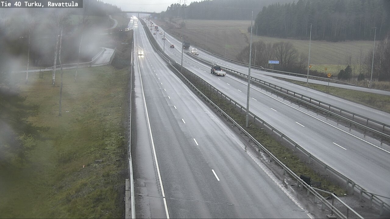 Weather Camera Image Väg 40 S:t Karins, Ravattula, Kaarina, Varsinais-Suomi