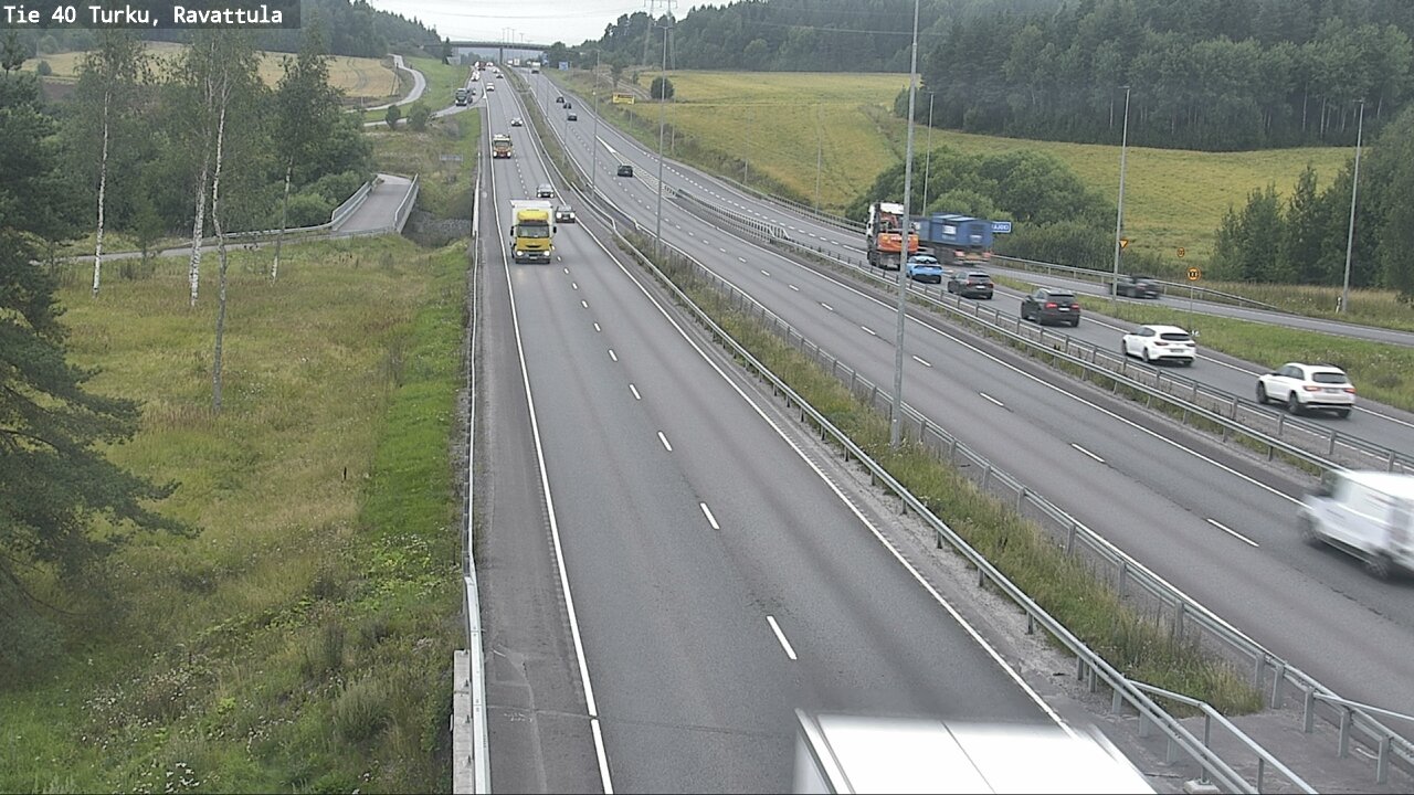 Weather Camera Image Road 40 Kaarina, Ravattula, Kaarina, Varsinais-Suomi
