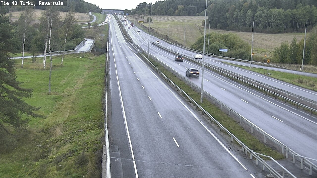 Weather Camera Image Road 40 Kaarina, Ravattula, Kaarina, Varsinais-Suomi