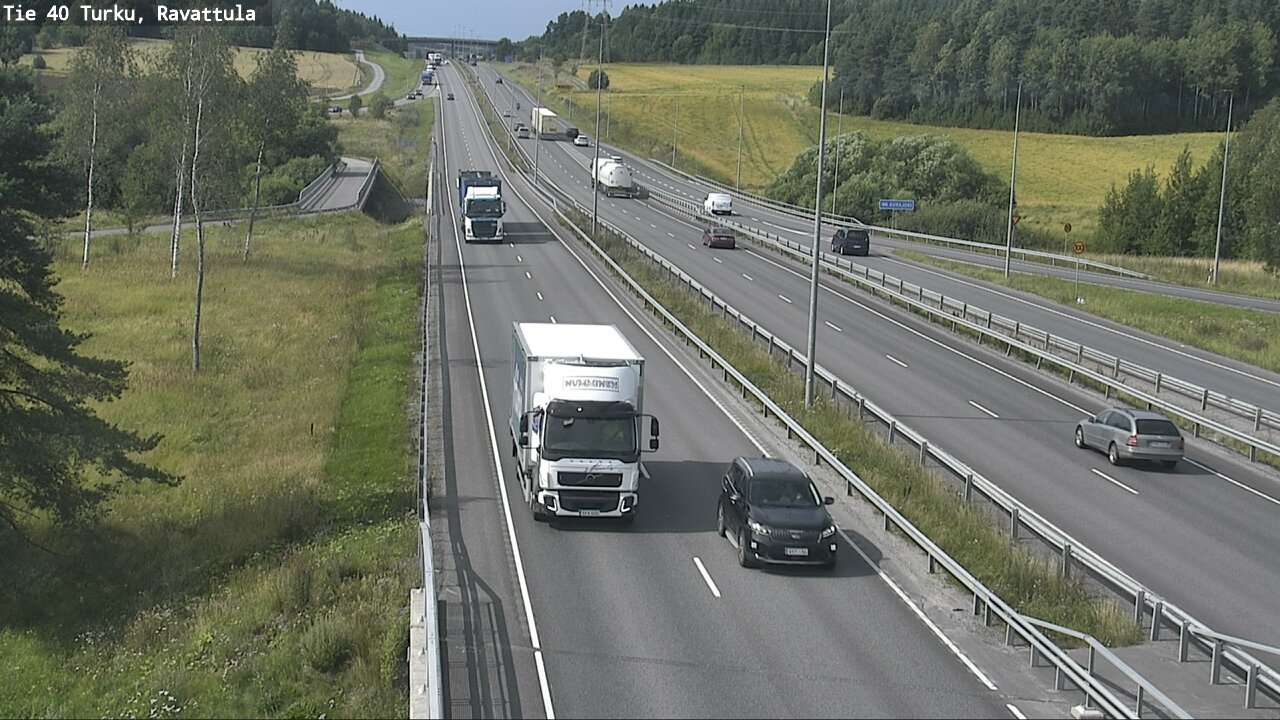 Weather Camera Image Väg 40 S:t Karins, Ravattula, Kaarina, Varsinais-Suomi