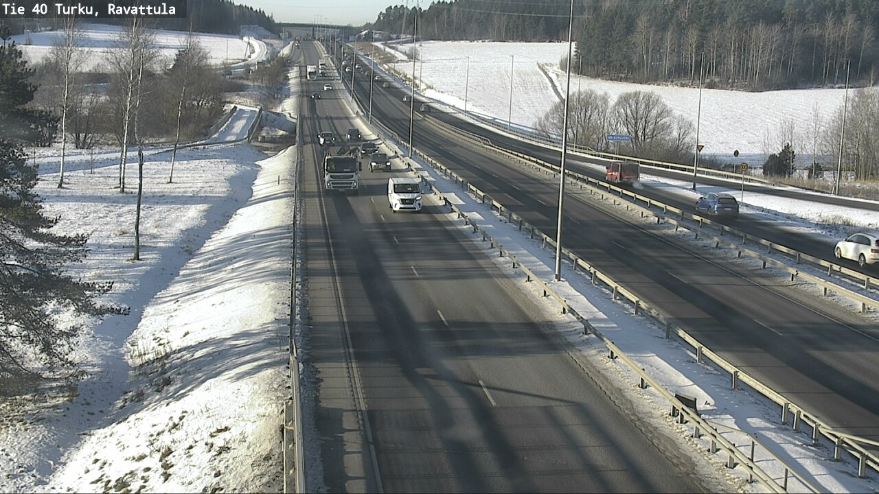 Weather Camera Image Road 40 Kaarina, Ravattula, Kaarina, Varsinais-Suomi