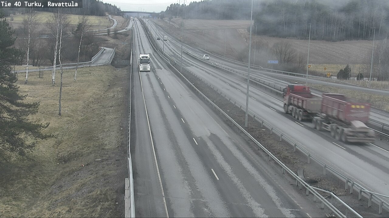 Weather Camera Image Väg 40 S:t Karins, Ravattula, Kaarina, Varsinais-Suomi