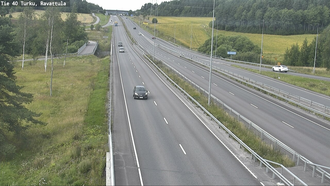 Weather Camera Image Road 40 Kaarina, Ravattula, Kaarina, Varsinais-Suomi