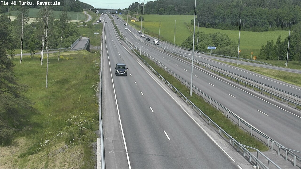 Weather Camera Image Road 40 Kaarina, Ravattula, Kaarina, Varsinais-Suomi