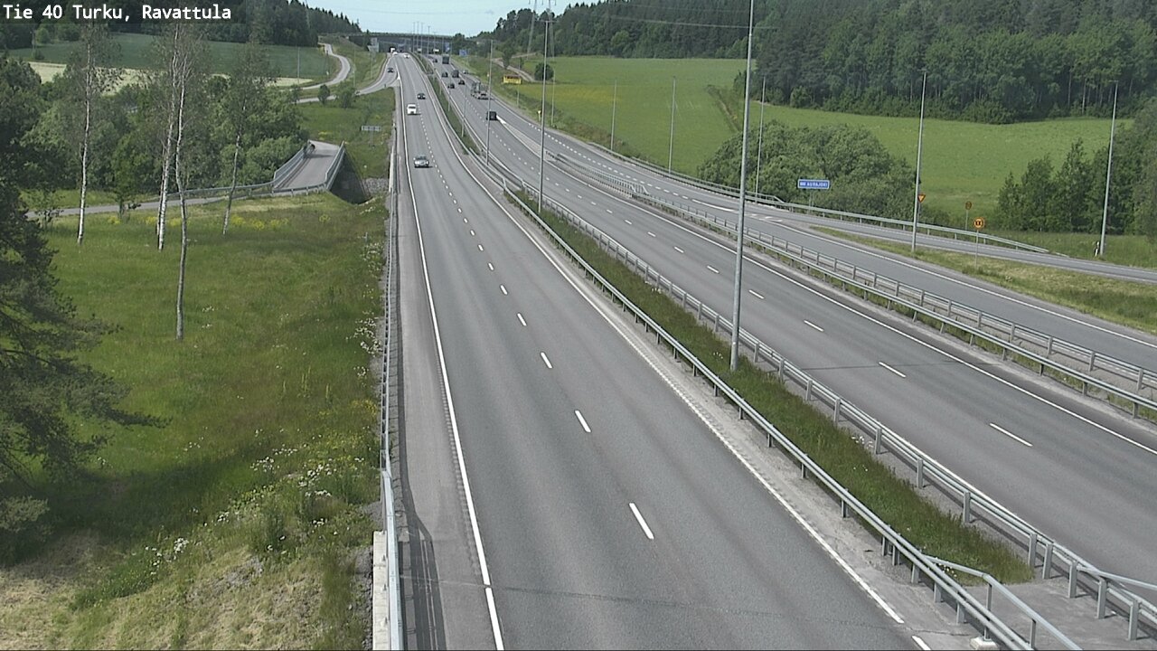 Weather Camera Image Road 40 Kaarina, Ravattula, Kaarina, Varsinais-Suomi