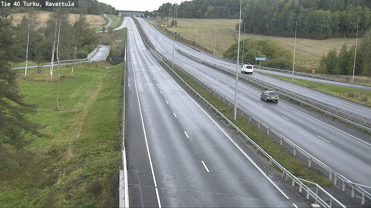 Weather Camera Image Road 40 Kaarina, Ravattula, Kaarina, Varsinais-Suomi