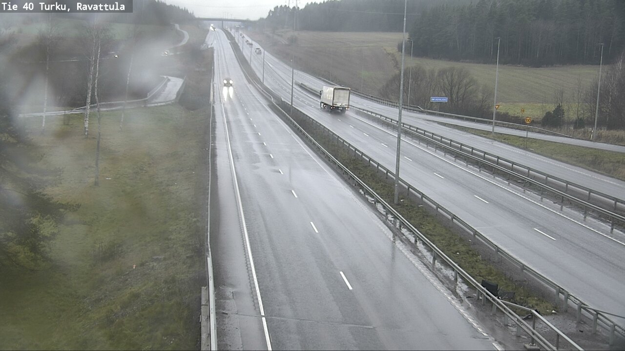 Weather Camera Image Väg 40 S:t Karins, Ravattula, Kaarina, Varsinais-Suomi