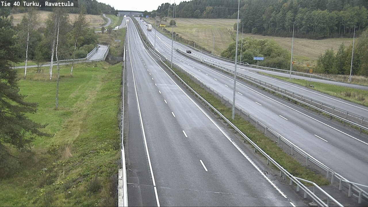 Weather Camera Image Road 40 Kaarina, Ravattula, Kaarina, Varsinais-Suomi