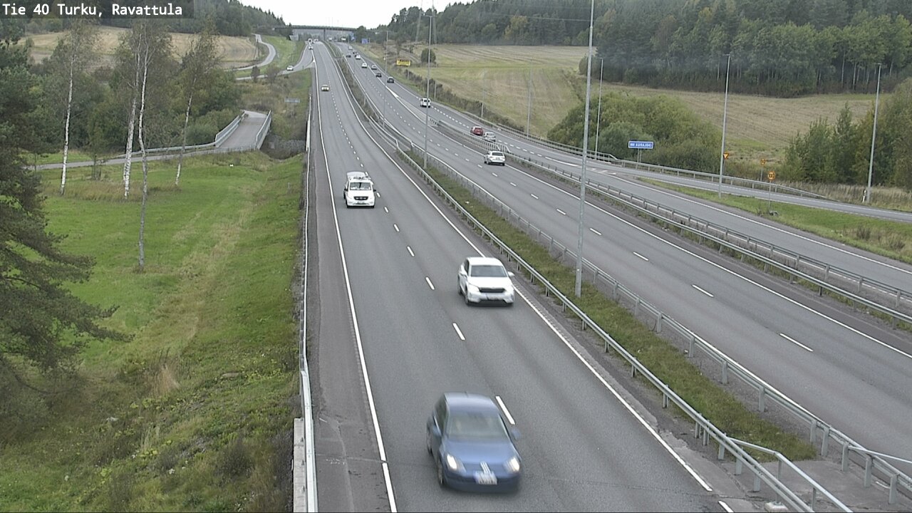 Weather Camera Image Road 40 Kaarina, Ravattula, Kaarina, Varsinais-Suomi