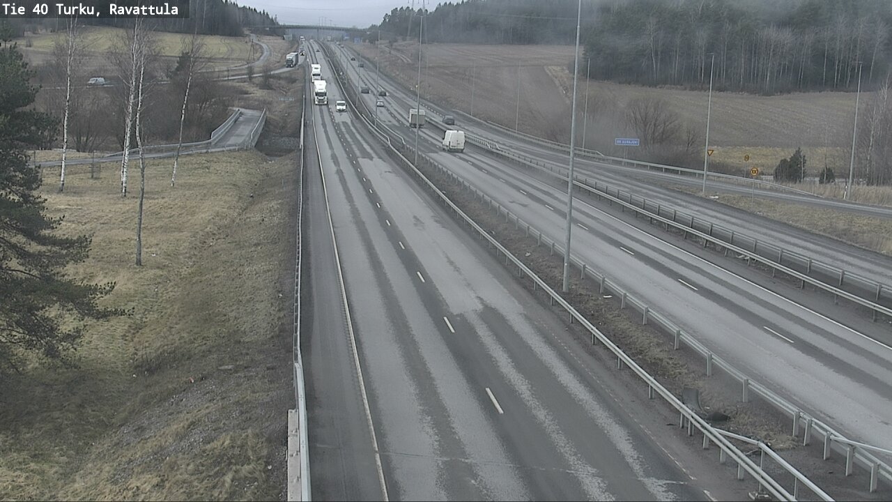 Weather Camera Image Väg 40 S:t Karins, Ravattula, Kaarina, Varsinais-Suomi