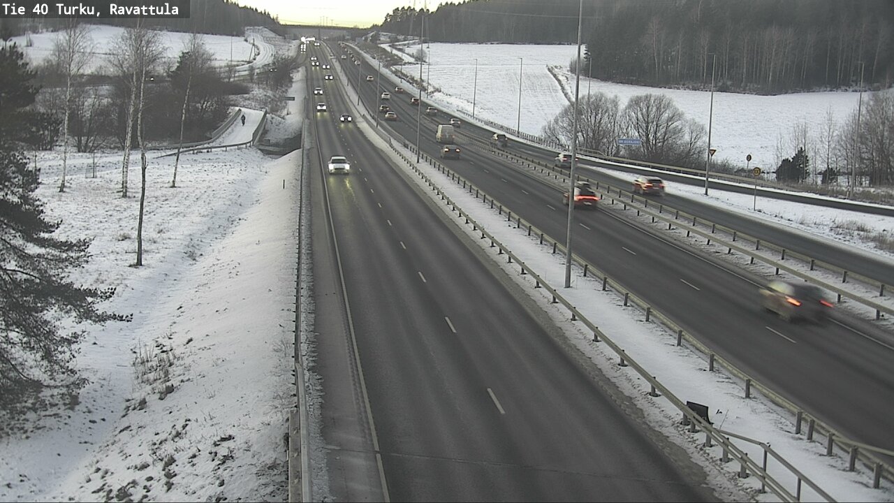 Weather Camera Image Road 40 Kaarina, Ravattula, Kaarina, Varsinais-Suomi