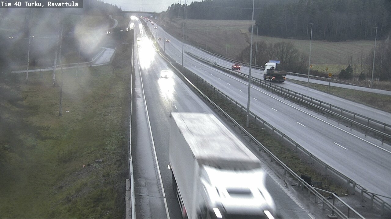 Weather Camera Image Väg 40 S:t Karins, Ravattula, Kaarina, Varsinais-Suomi