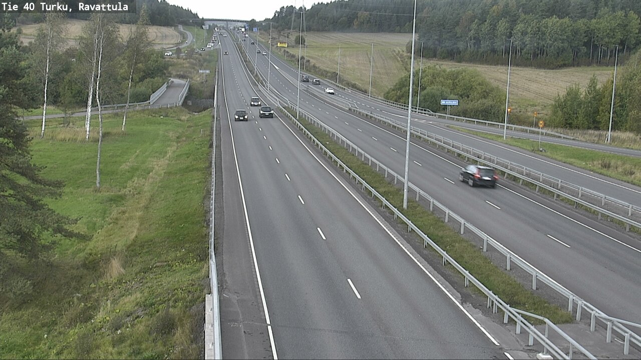 Weather Camera Image Road 40 Kaarina, Ravattula, Kaarina, Varsinais-Suomi