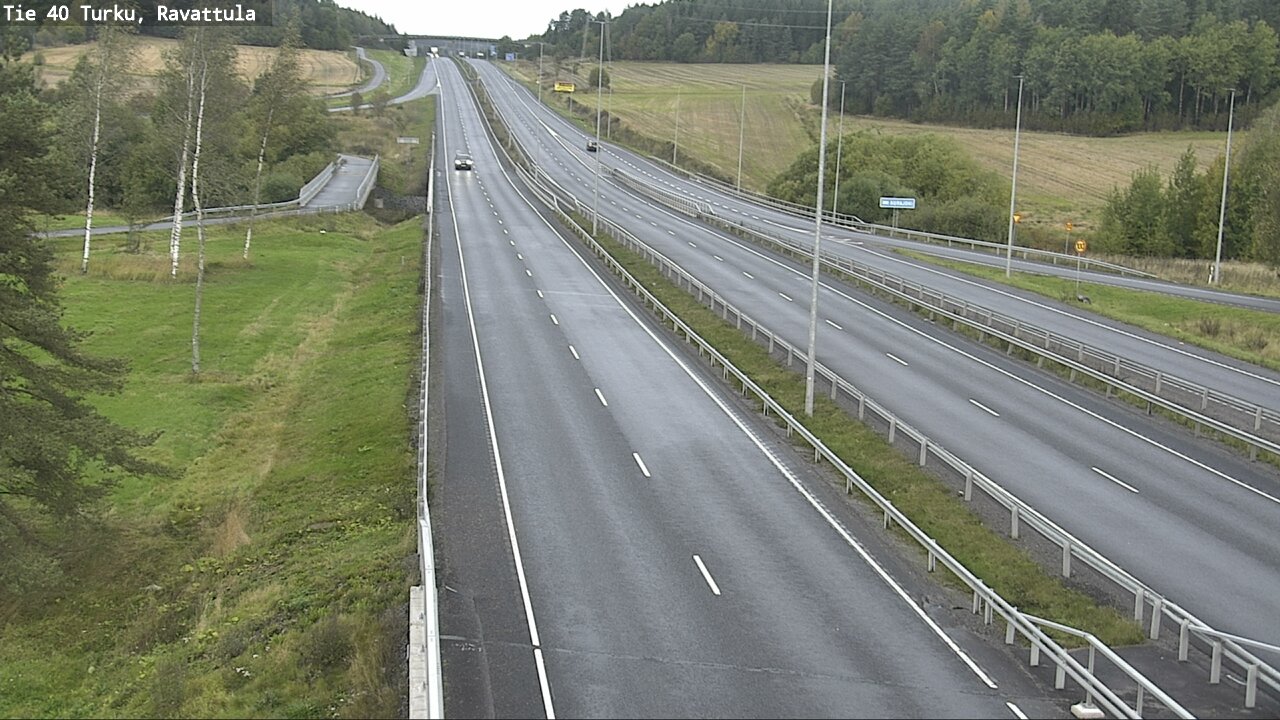 Weather Camera Image Road 40 Kaarina, Ravattula, Kaarina, Varsinais-Suomi