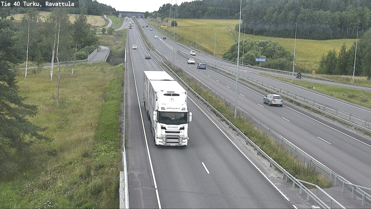 Weather Camera Image Road 40 Kaarina, Ravattula, Kaarina, Varsinais-Suomi