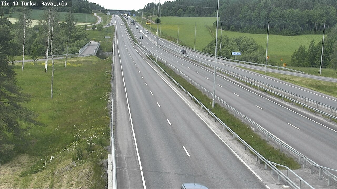 Weather Camera Image Road 40 Kaarina, Ravattula, Kaarina, Varsinais-Suomi