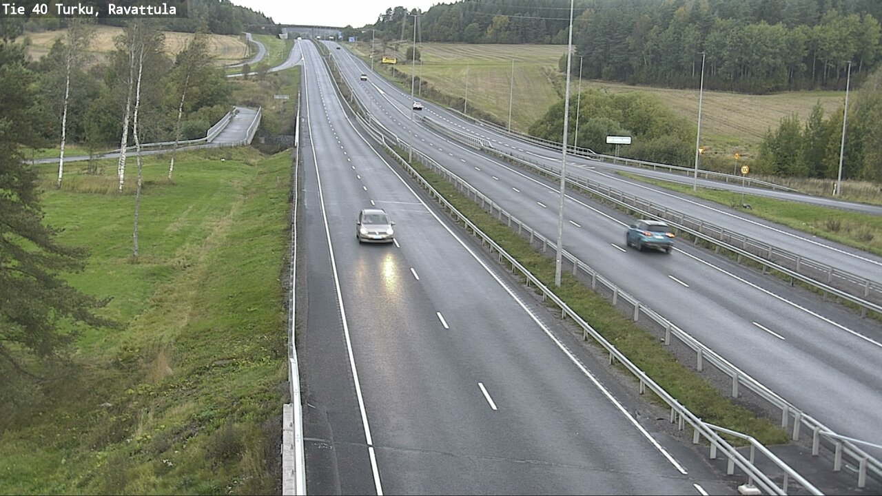 Weather Camera Image Road 40 Kaarina, Ravattula, Kaarina, Varsinais-Suomi