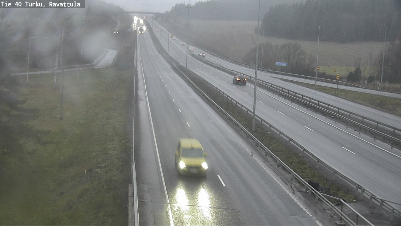 Weather Camera Image Väg 40 S:t Karins, Ravattula, Kaarina, Varsinais-Suomi