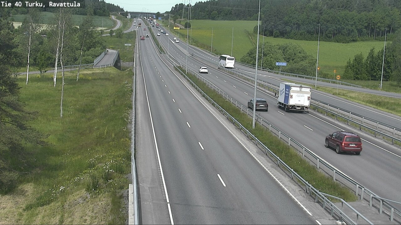 Weather Camera Image Road 40 Kaarina, Ravattula, Kaarina, Varsinais-Suomi