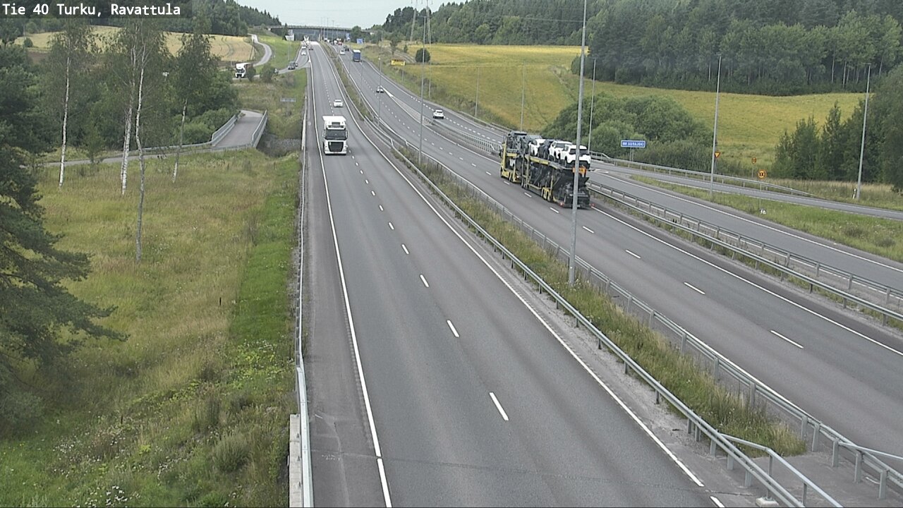 Weather Camera Image Road 40 Kaarina, Ravattula, Kaarina, Varsinais-Suomi