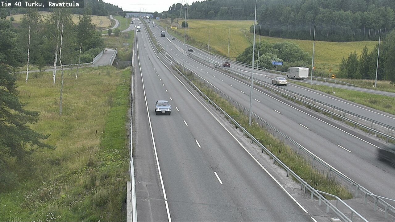 Weather Camera Image Road 40 Kaarina, Ravattula, Kaarina, Varsinais-Suomi