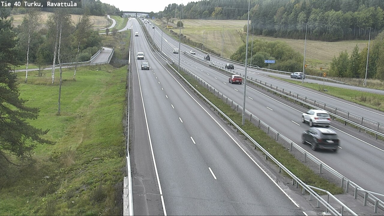Weather Camera Image Road 40 Kaarina, Ravattula, Kaarina, Varsinais-Suomi