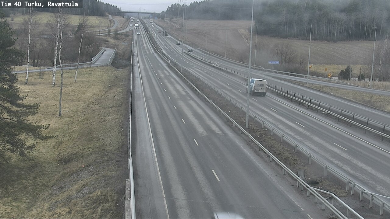 Weather Camera Image Väg 40 S:t Karins, Ravattula, Kaarina, Varsinais-Suomi