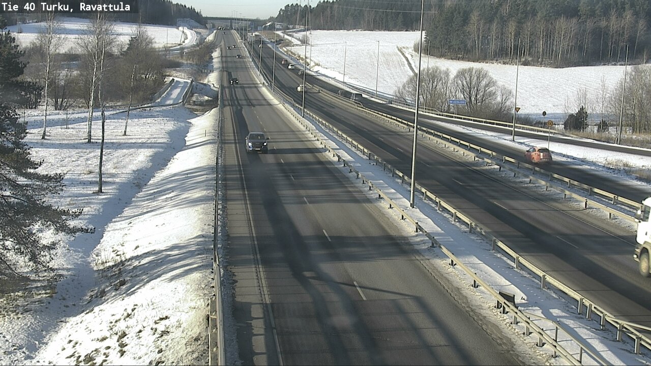 Weather Camera Image Road 40 Kaarina, Ravattula, Kaarina, Varsinais-Suomi