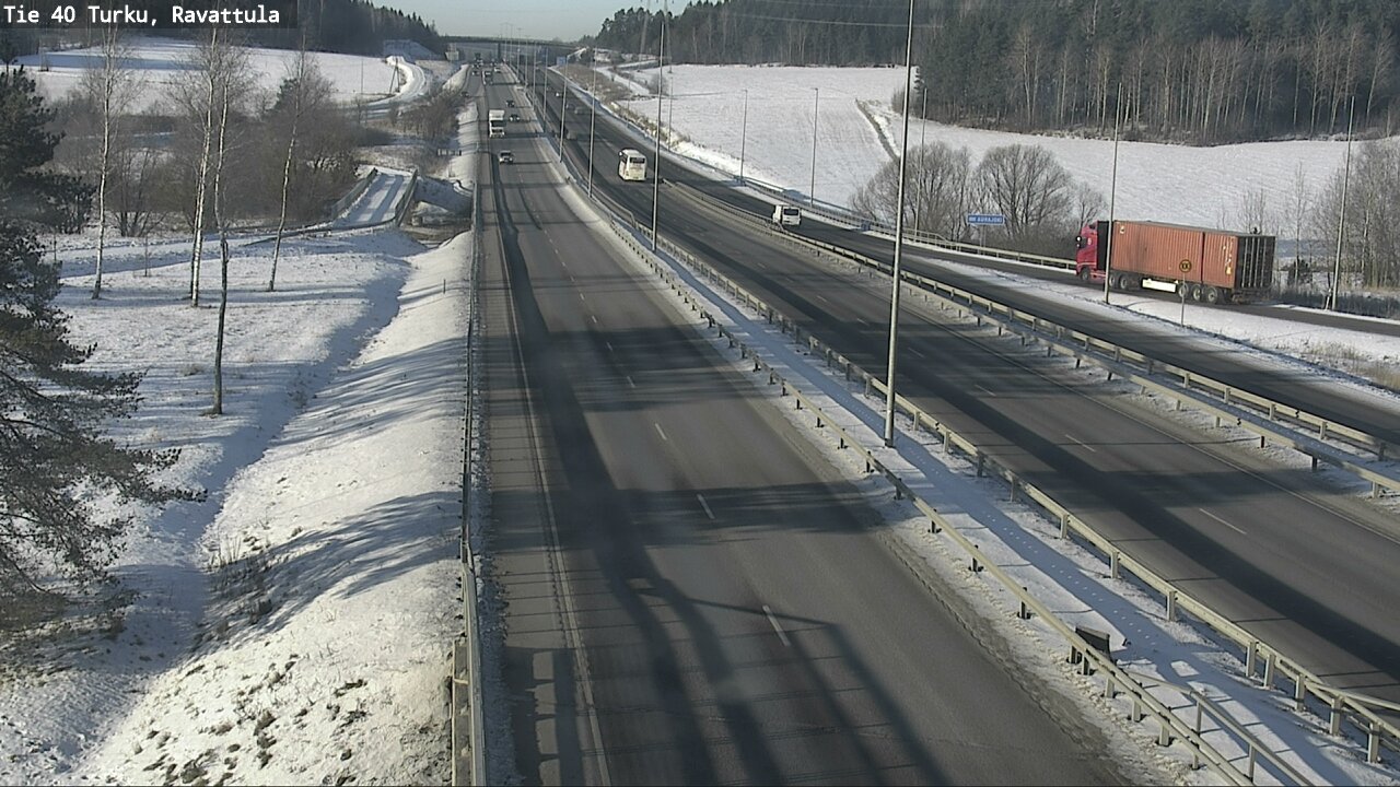 Weather Camera Image Road 40 Kaarina, Ravattula, Kaarina, Varsinais-Suomi