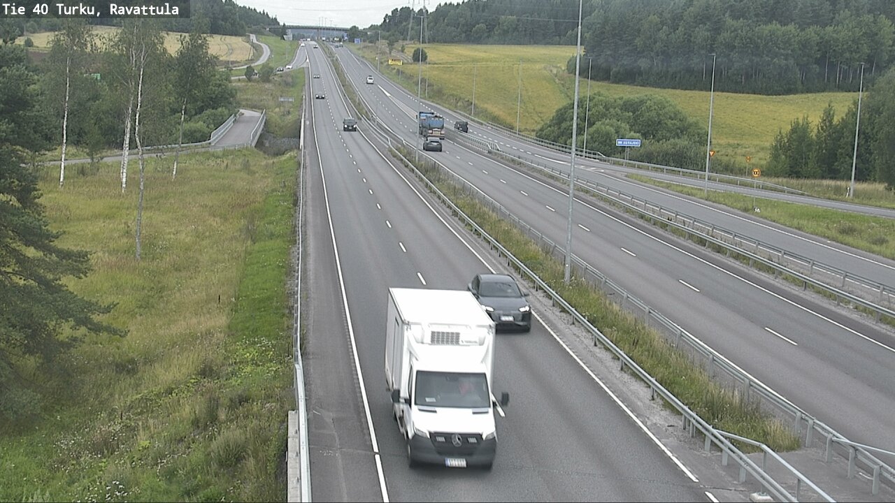 Weather Camera Image Road 40 Kaarina, Ravattula, Kaarina, Varsinais-Suomi