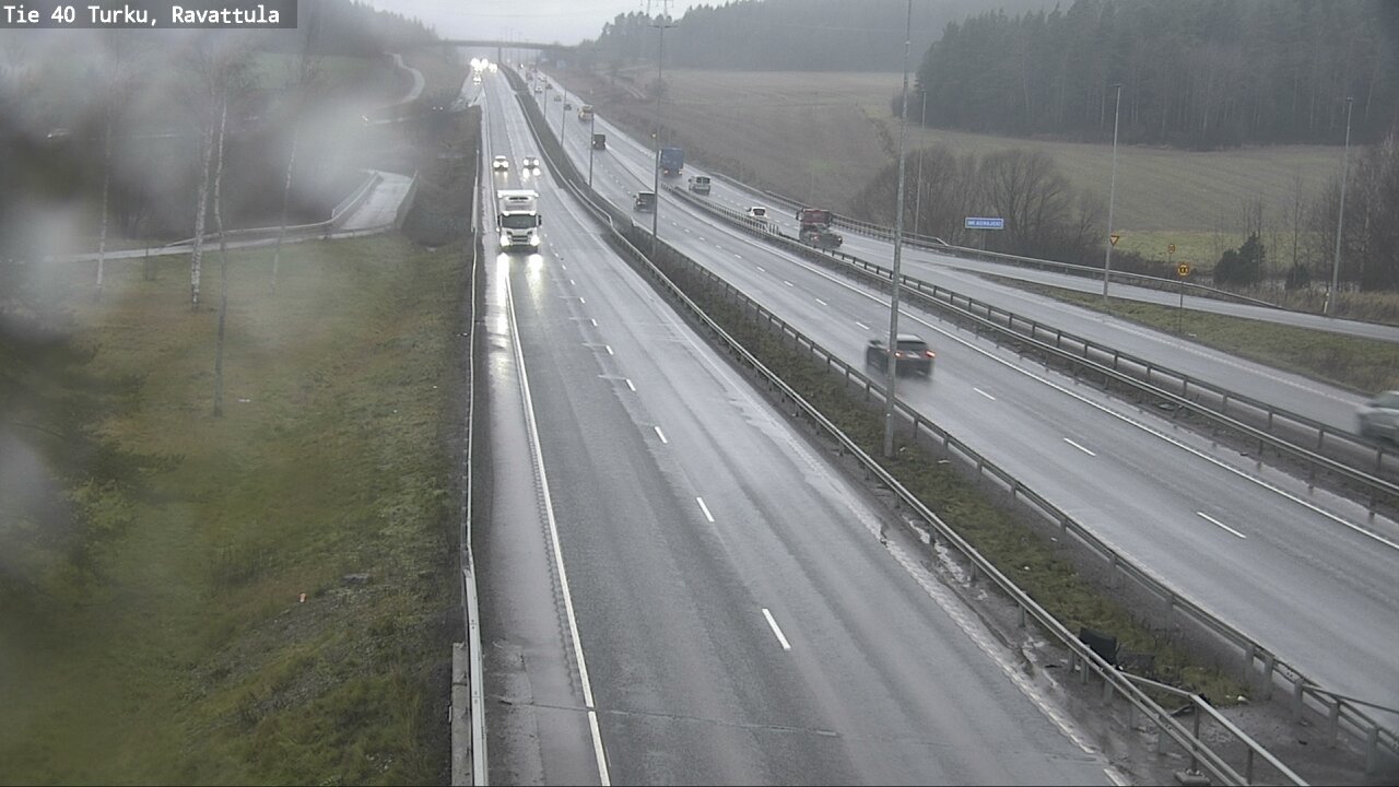 Weather Camera Image Väg 40 S:t Karins, Ravattula, Kaarina, Varsinais-Suomi