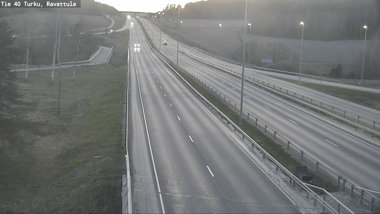 Weather Camera Image Road 40 Kaarina, Ravattula, Kaarina, Varsinais-Suomi
