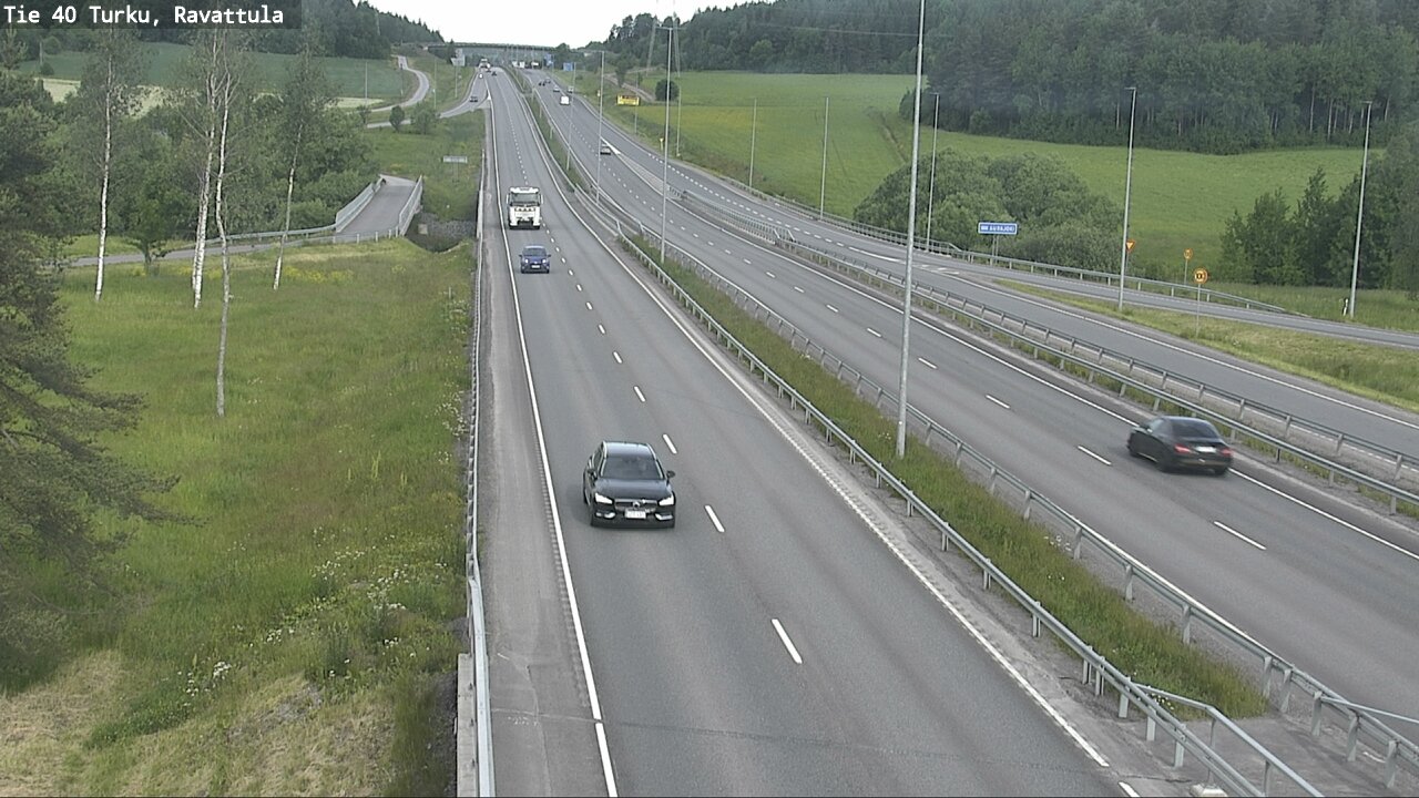 Weather Camera Image Road 40 Kaarina, Ravattula, Kaarina, Varsinais-Suomi