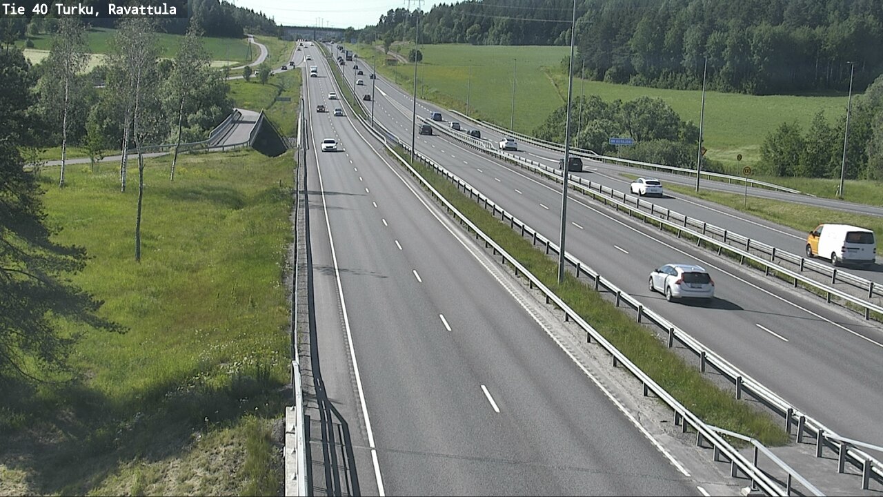 Weather Camera Image Väg 40 S:t Karins, Ravattula, Kaarina, Varsinais-Suomi