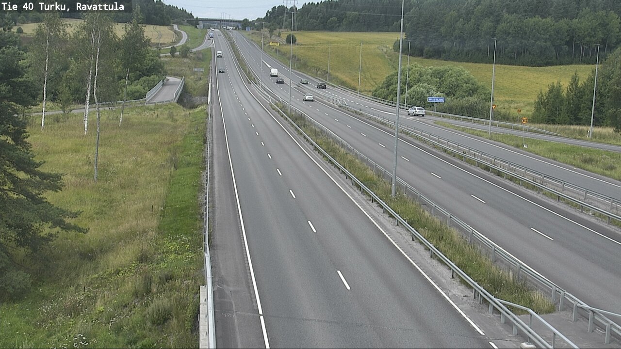 Weather Camera Image Road 40 Kaarina, Ravattula, Kaarina, Varsinais-Suomi