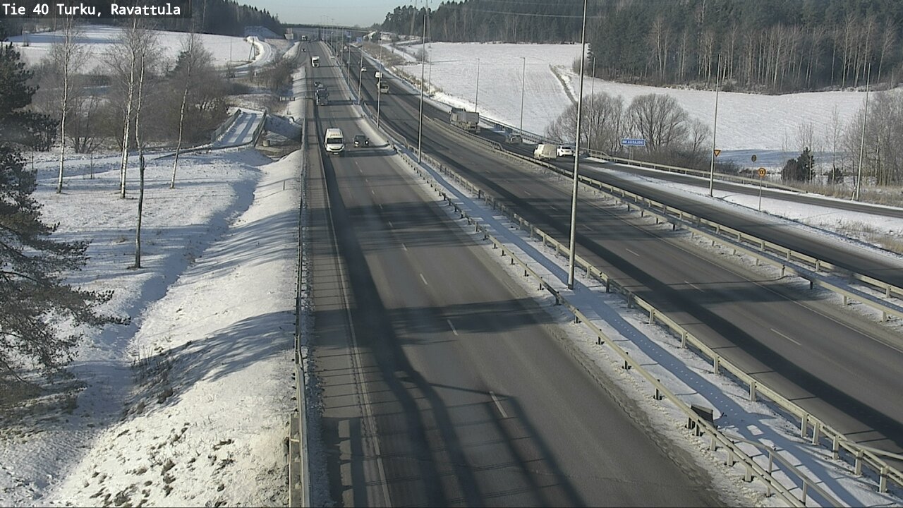 Weather Camera Image Road 40 Kaarina, Ravattula, Kaarina, Varsinais-Suomi