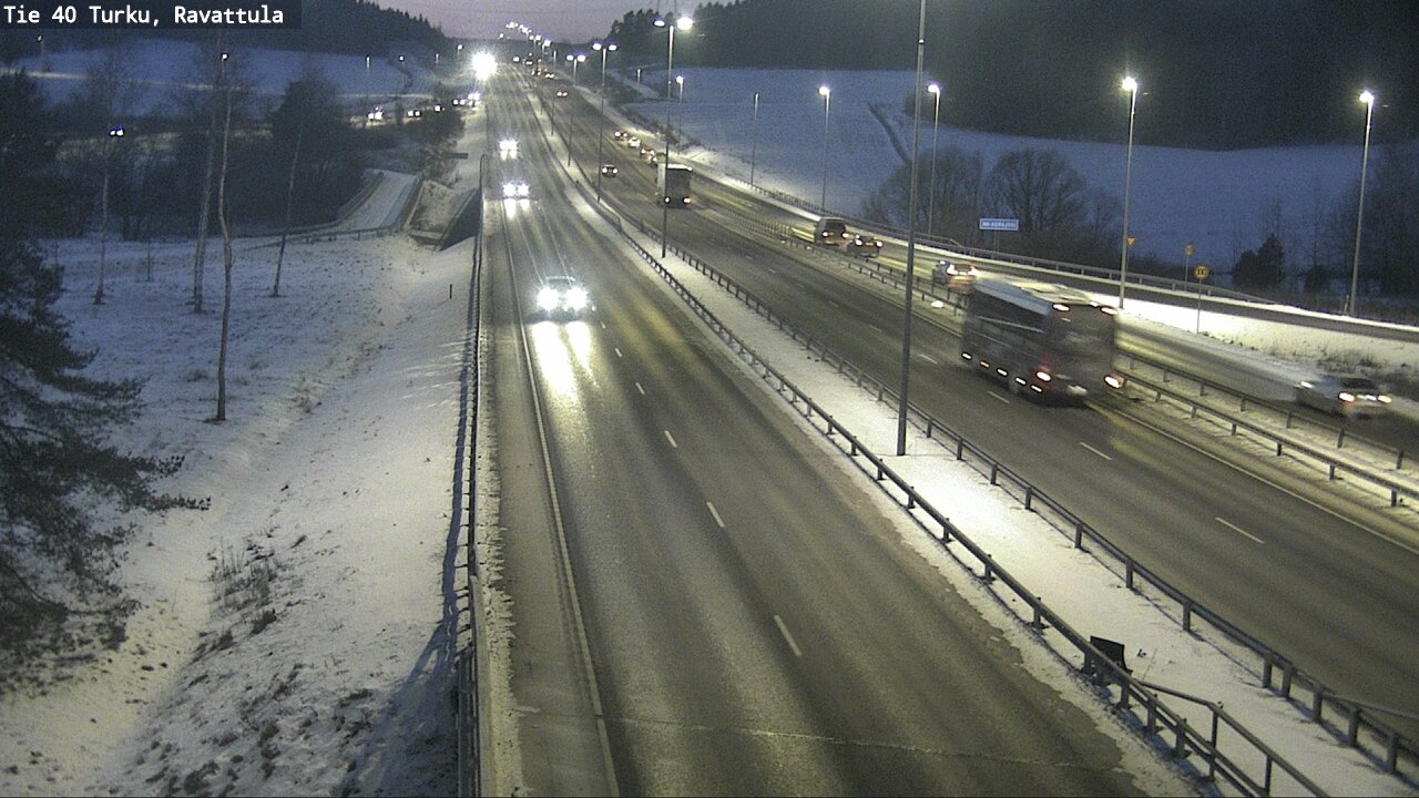 Weather Camera Image Road 40 Kaarina, Ravattula, Kaarina, Varsinais-Suomi