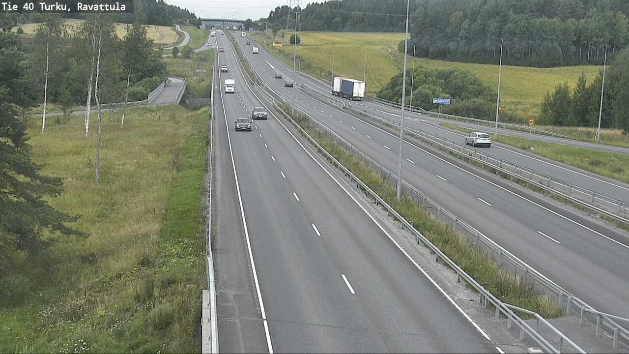 Weather Camera Image Road 40 Kaarina, Ravattula, Kaarina, Varsinais-Suomi
