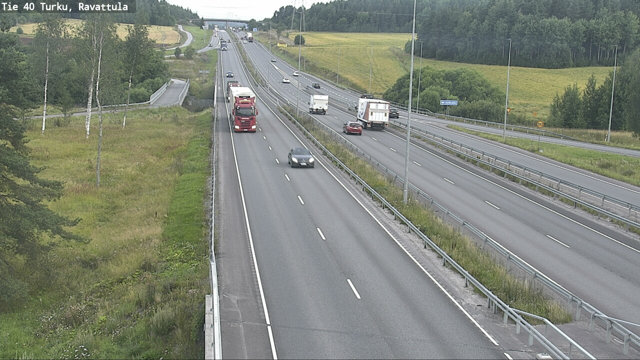 Weather Camera Image Road 40 Kaarina, Ravattula, Kaarina, Varsinais-Suomi